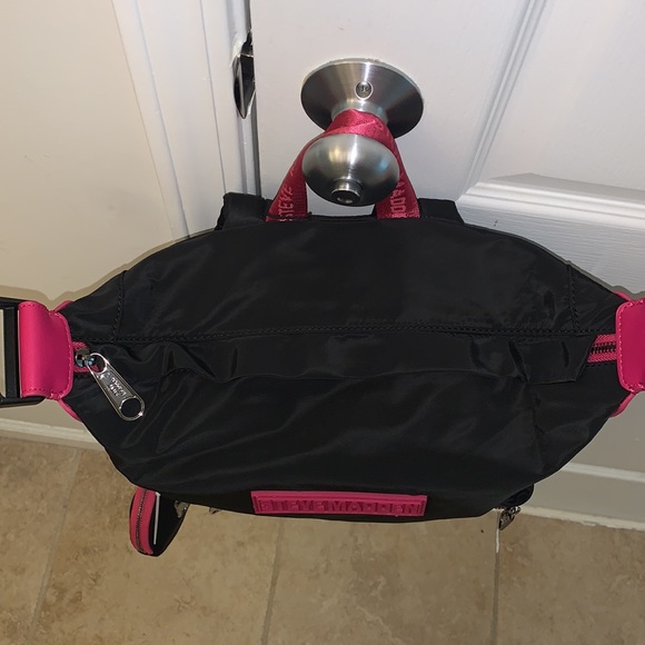 Steve Madden Pink and Black Backpack main image 16